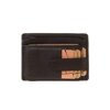 Picture of Mini Leather Wallet (ID-Cash-Cards-Coins-New Diploma) Lavor with RFID 1-3763 Dark Brown