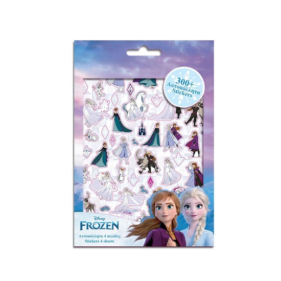 Picture of DISNEY FROZEN STICKERS 2 BLOCKS 300 PCS., 14.5X21.5 CM.