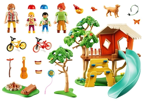 Εικόνα της PLAYMOBIL Δεντρόσπιτο με τσουλήθρα 71001