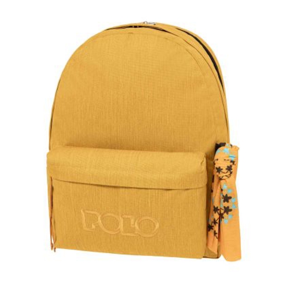 Picture of BACKPACK POLO 2 SEATS JEAN YELLOW 2023 901235-7500