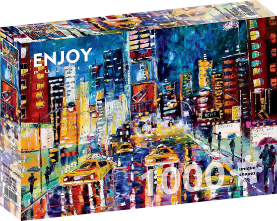 Picture of PUZZLE PLACES LIGHTS IN NEW YORK 1000 PCS - ENJOY No 1452