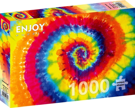 Picture of PUZZLE ABSTRACT TURBINE RAINBOW 1000 PCS - ENJOY No 1632
