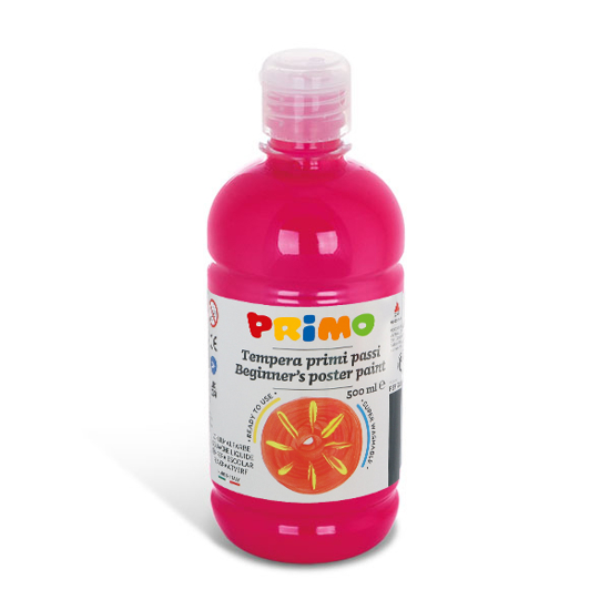 Picture of TEMPERA PRIMO BOTTLE 500ML N.350 PINK CYCLAMEN