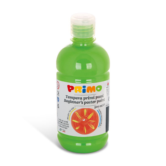 Picture of TEMPERA PRIMO BOTTLE 500ML N.600 LIGHT GREEN