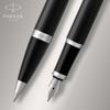 Picture of GIFT SET PEN & FOUNTAIN PEN PARKER IM DUO PACK BLACK CT