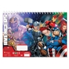 Picture of PAINTING BLOCK CAPTAIN AMERICA 23X33 40 SHEETS STICKERS-STENCIL- 2 COLORING PAGES 2 DESIGNS