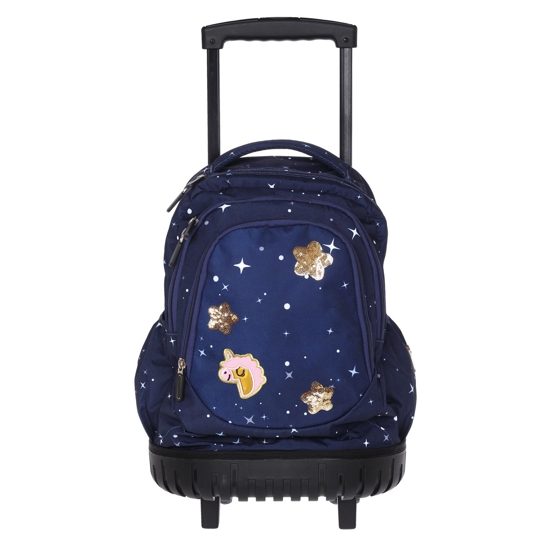 Picture of BAG ONE ROCK N ROLL 21047 UNICORN STARS TROLLEY