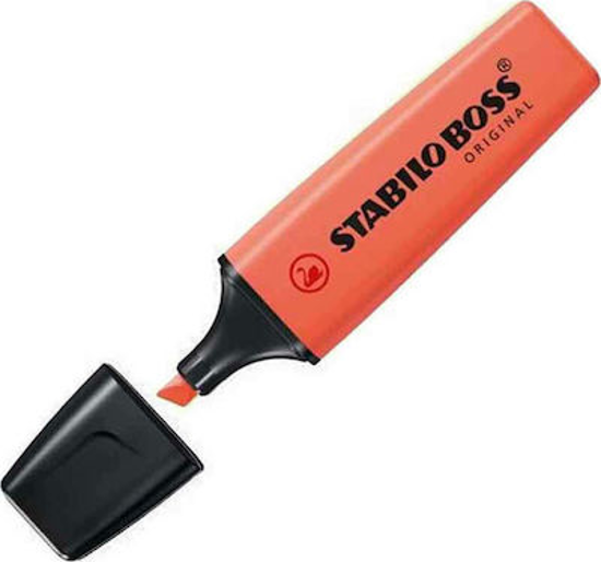 Picture of UNDERLINE MARKER STABILO BOSS 70/140 PASTEL CORAL