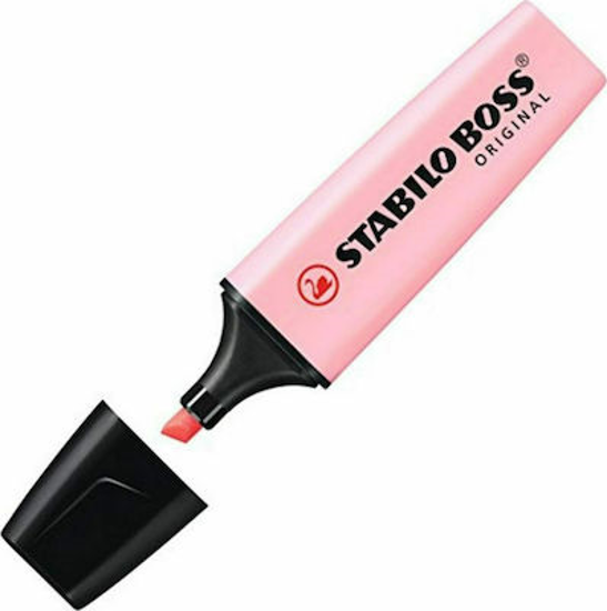 Picture of UNDERLINE MARKER STABILO BOSS 70/129 PASTEL PINK