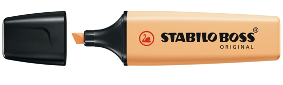 Picture of UNDERLINE MARKER STABILO BOSS 70/133 PASTEL LIGHT ORANGE