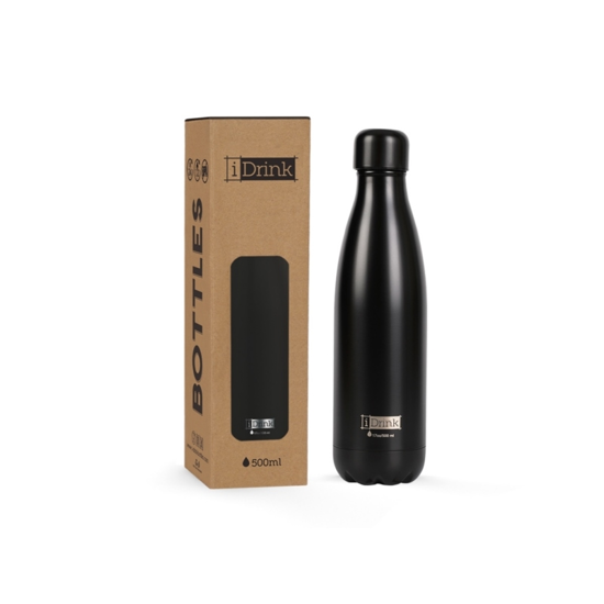 Picture of CANTEEN  i DRINK ID0005 THERMAL BOTTLE 500ml BLACK