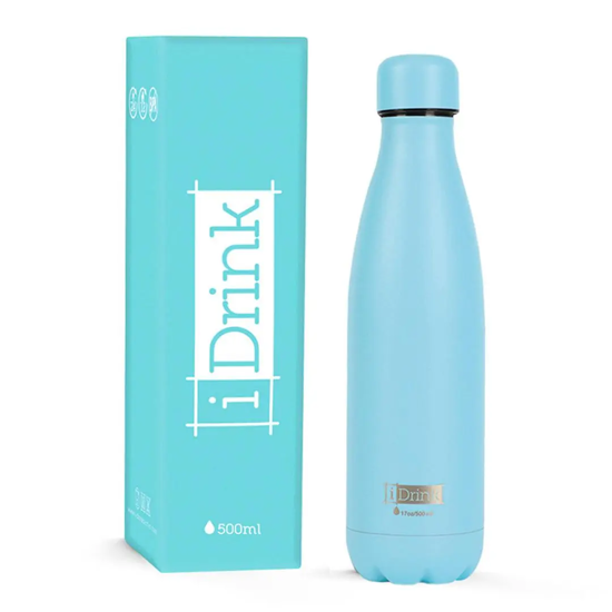 Picture of CANTEEN  I DRINK ID0013 THERM BOTTLE 500ML LIGΗΤ BLUE