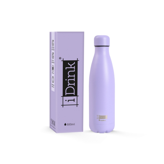 Picture of CANTEEN  I DRINK ID0440 THERM BOTTLE 500ML LAVANDER