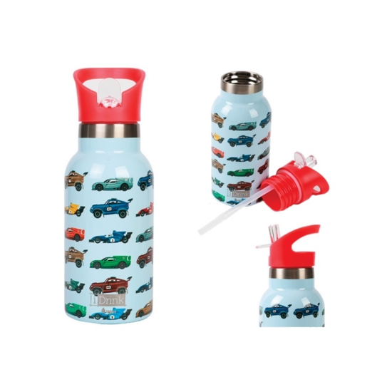 Εικόνα της ΠΑΓΟΥΡΙ I DRINK ID0502 THERM BOTTLE 350ML CARS