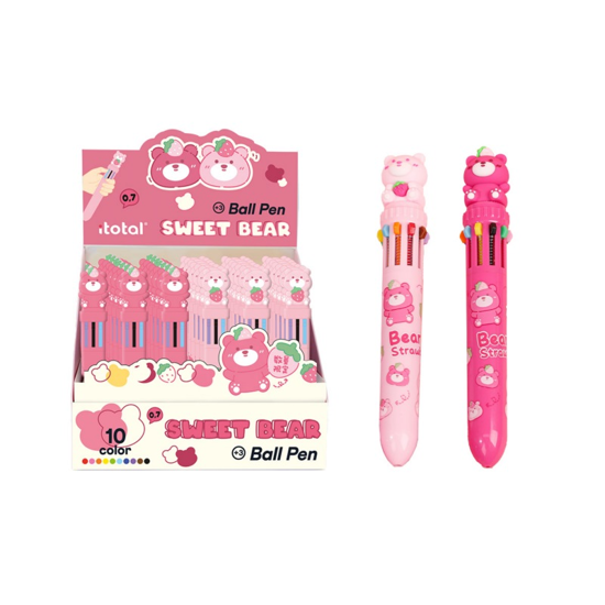Picture of PEN I-TOTAL XL2467 TEDDY BEAR MULTI 10 COLORS