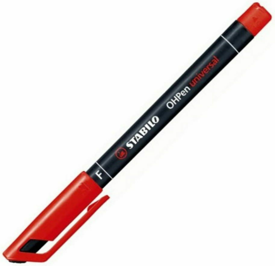Picture of MARKER PERMANENT STABILO OHPen RED F
