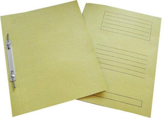 Picture of PAPER FOLDER WITH LAMINA YELLOW