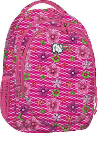 Picture of BACKPACK ONE THE JOCK 91528 CAMELIA RED 42CM X 33CM X 23CM