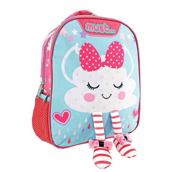 Picture of SCHOOL BACKPACK TODDLER MUST CHARMY CLOUD WITH 2 POUCHES