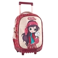 Picture of BACKPACK PRIMARY SCHOOL TROLLEY LUNA MUST 3 CASES