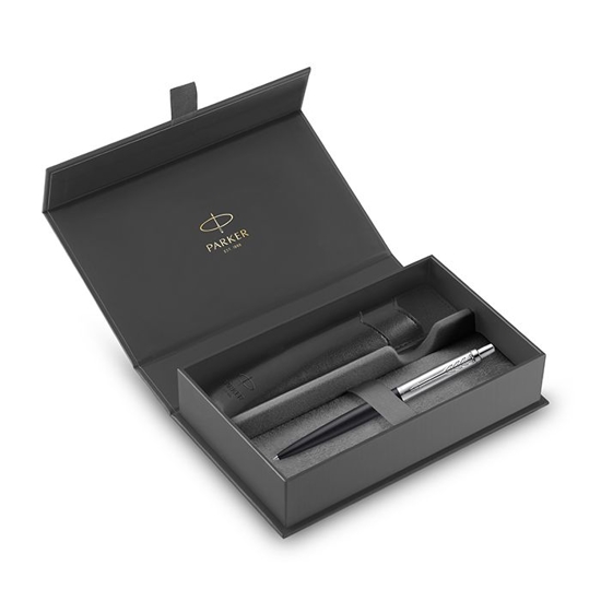 Εικόνα της Στυλό Parker Jotter XL Matte Black CT Balllpen and Black Pouch