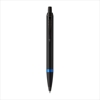 Picture of Pen Parker IM black with marine blue ring Set Ballpen and Notebook