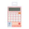 Picture of CALCULATOR DELI 12 DIGITS M124 PASTEL PINK
