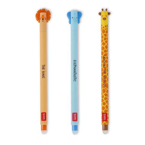 Picture of Set of 3 Erasable Gel Pens Legami