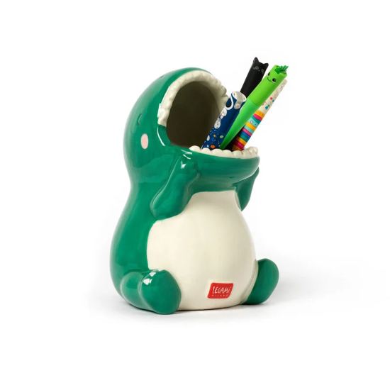 Picture of Ceramic Pen Holder Dino - Desk Friends