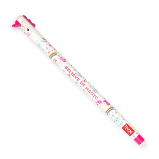 Picture of Erasable Gel Pen Gel Unicorn Pink Legami