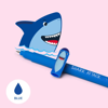 Εικόνα της Στυλό που σβήνει Gel Shark Μπλε Legami