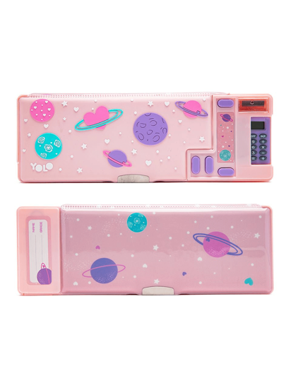 Picture of Retro Case with computer PLUS SCENTED - Pink Galaxy