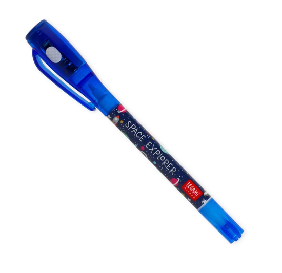 Picture of Invisible Ink Magic Pen 3 in 1 light uv and blue ink Space Legami