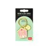 Picture of Enamel Key Chain What a Key Ring! - House Legami