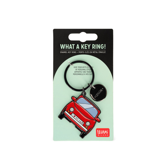 Εικόνα της Μπρελόκ από σμάλτο What a Key Ring! - Car Legami