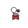 Picture of Enamel Key Chain What a Key Ring! - Car Legami