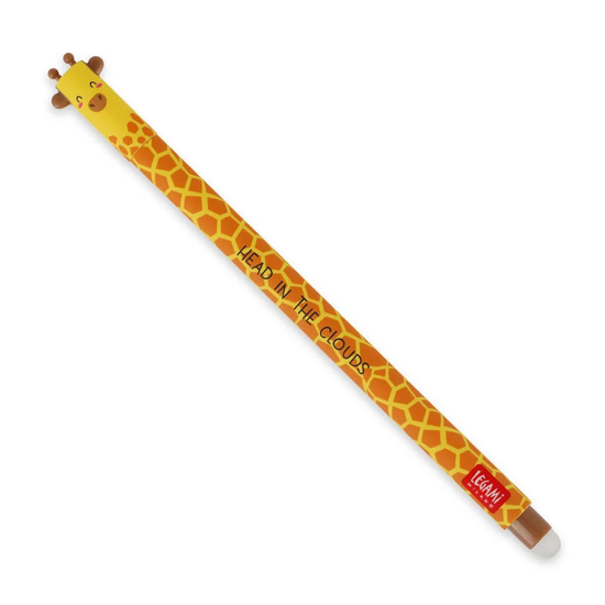 Picture of Erasable Gel Pen Gel Giraffe Black Legami