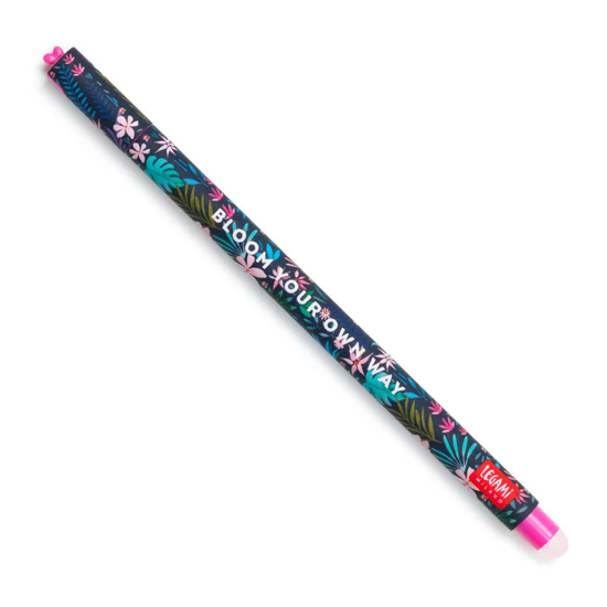 Picture of Erasable Gel Pen Gel Flora Turquoise Legami