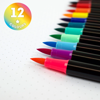 Picture of Set of 12 pcs Brush Markers Legami