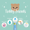 Picture of Set of 12 pcs Markers - Teddy Friends Legami