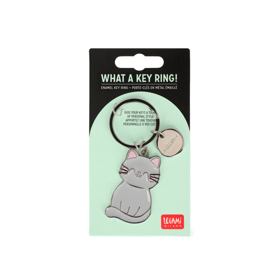 Εικόνα της Μπρελόκ από σμάλτο What a Key Ring! - Kitty Legami