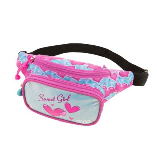 Picture of WAIST BAG POLO KIDDO II HEARTS SWEET GIRL 908041-8223