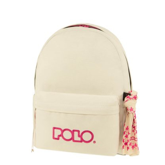 Picture of POLO BACKPACK 1 SEAT TWO COLOR WHITE/PINK 2024 901135-2543