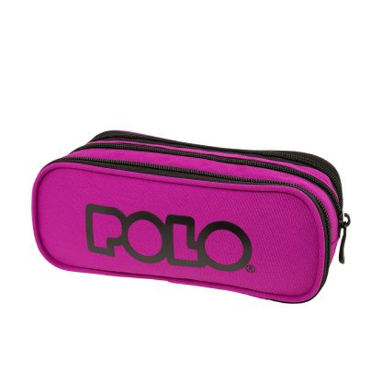 Picture of PENCIL CASE POLO TRIPLE LILA 2024 937005-4301