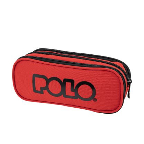Picture of PENCIL CASE POLO TRIPLE RED 2024 937005-3000