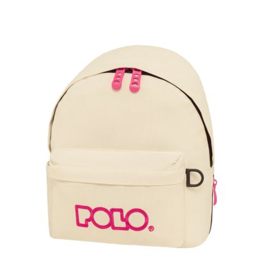 Εικόνα της ΣΑΚΙΔΙΟ POLO ΠΛΑΤΗΣ MINI ΔΙΧΡΩΜΟ WHITE/PINK 2024 901067-2543