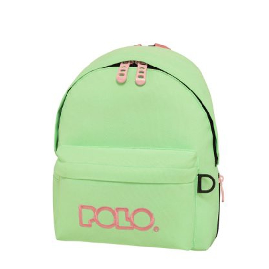 Εικόνα της ΣΑΚΙΔΙΟ POLO ΠΛΑΤΗΣ MINI ΔΙΧΡΩΜΟ MINT/PINK 2024 901067-6939