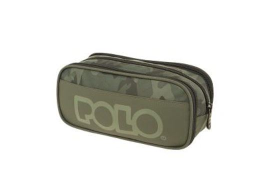 Picture of PENCIL CASE POLO CRYPTIC TRIPLE KHAKI 2024 937001-8309