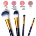 Picture of Set Of 4 Makeup Brushes - Star Oh My Glow! Legami