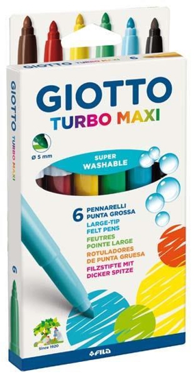 Εικόνα της ΜΑΡΚΑΔΟΡΟΙ ΧΟΝΤΡΟΙ 6ΧΡΩΜΑΤΑ TURBO GIOTTO